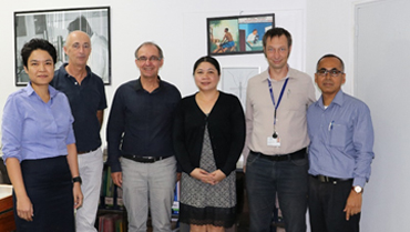 Joint mission of TICA, AFD and Kasetsart University at IPC